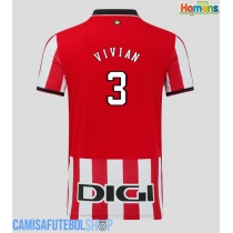 Camisa de time de futebol Athletic Bilbao Dani Vivian #3 Replicas 1º Equipamento 2025-26 Manga Curta